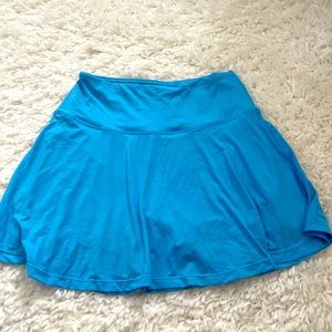 Blue tennis skirt